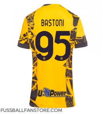 Inter Milan Alessandro Bastoni #95 Replik 3rd trikot Damen 2024-25 Kurzarm